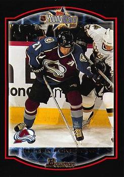 2002-03 Bowman YoungStars #14 Peter Forsberg Front