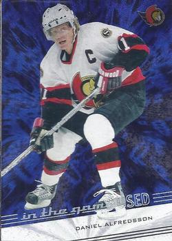 2002-03 In The Game Used #52 Daniel Alfredsson Front
