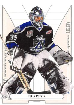 2002-03 In The Game Used #135 Felix Potvin Front