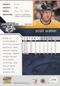 2002-03 Pacific #216 Scott Walker Back