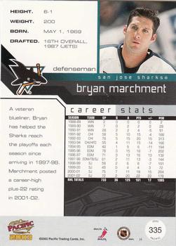 2002-03 Pacific #335 Bryan Marchment Back