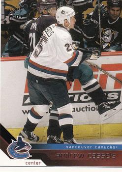 2002-03 Pacific #374 Andrew Cassels Front