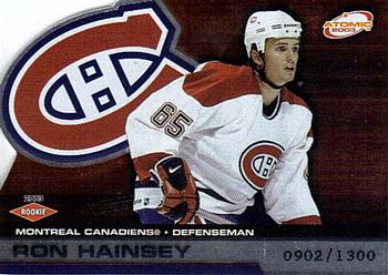 2002-03 Pacific Atomic #115 Ron Hainsey Front