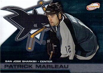 2002-03 Pacific Atomic #85 Patrick Marleau Front