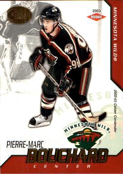 2002-03 Pacific Calder #124 Pierre-Marc Bouchard Front