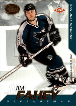 2002-03 Pacific Calder #144 Jim Fahey Front