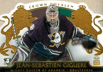 2002-03 Pacific Crown Royale #1 Jean-Sebastien Giguere Front