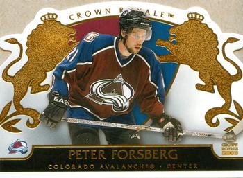 2002-03 Pacific Crown Royale #23 Peter Forsberg Front