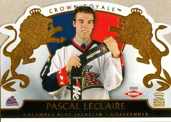 2002-03 Pacific Crown Royale #108 Pascal Leclaire Front