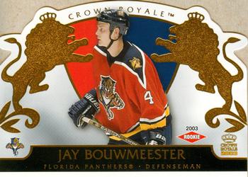 2002-03 Pacific Crown Royale #115 Jay Bouwmeester Front