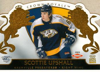 2002-03 Pacific Crown Royale #125 Scottie Upshall Front