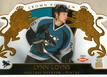 2002-03 Pacific Crown Royale #136 Lynn Loyns Front