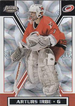 2002-03 Pacific Exclusive #29 Arturs Irbe Front