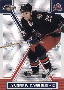 2002-03 Pacific Exclusive #49 Andrew Cassels Front