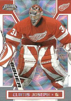 2002-03 Pacific Exclusive #64 Curtis Joseph Front