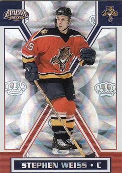 2002-03 Pacific Exclusive #78 Stephen Weiss Front