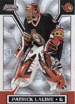 2002-03 Pacific Exclusive #123 Patrick Lalime Front
