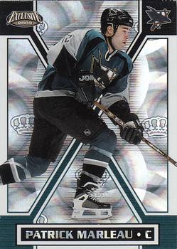 2002-03 Pacific Exclusive #149 Patrick Marleau Front