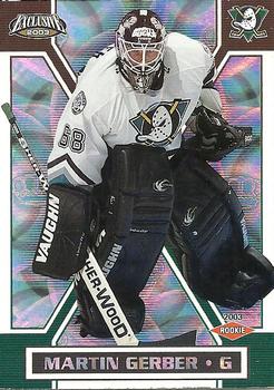 2002-03 Pacific Exclusive #176 Martin Gerber Front