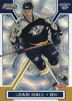 2002-03 Pacific Exclusive #182 Adam Hall Front