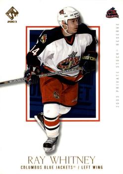 2002-03 Pacific Private Stock Reserve #32 Ray Whitney Front