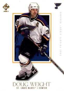 2002-03 Pacific Private Stock Reserve #85 Doug Weight Front