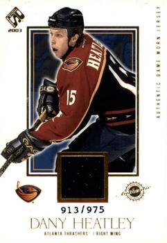 2002-03 Pacific Private Stock Reserve #102 Dany Heatley Front