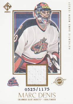2002-03 Pacific Private Stock Reserve #112 Marc Denis Front