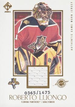 2002-03 Pacific Private Stock Reserve #124 Roberto Luongo Front