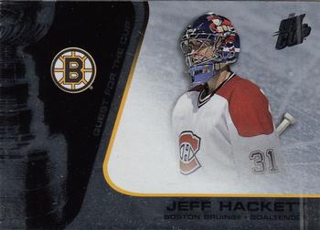 2002-03 Pacific Quest for the Cup #6 Jeff Hackett Front