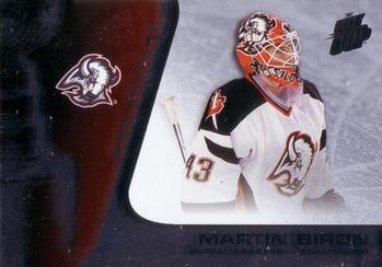 2002-03 Pacific Quest for the Cup #9 Martin Biron Front