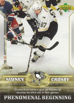 2005-06 Upper Deck Phenomenal Beginning Sidney Crosby #8 Sidney Crosby Front