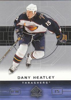 2002-03 SP Authentic #4 Dany Heatley Front