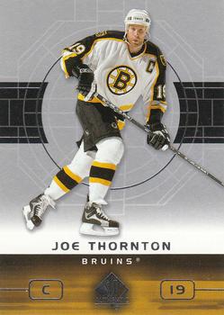 2002-03 SP Authentic #6 Joe Thornton Front
