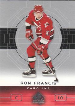 2002-03 SP Authentic #16 Ron Francis Front