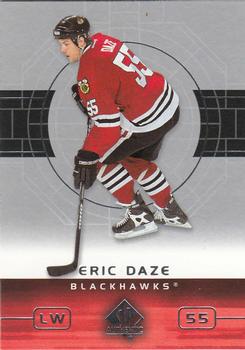 2002-03 SP Authentic #18 Eric Daze Front