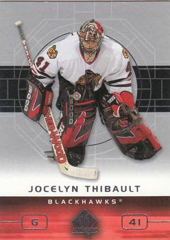 2002-03 SP Authentic #19 Jocelyn Thibault Front