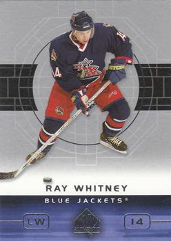 2002-03 SP Authentic #25 Ray Whitney Front