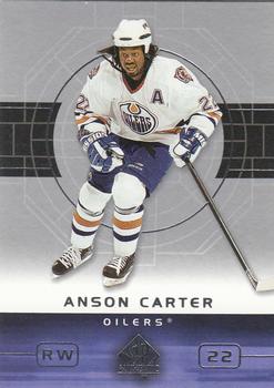 2002-03 SP Authentic #39 Anson Carter Front