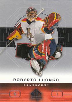 2002-03 SP Authentic #40 Roberto Luongo Front