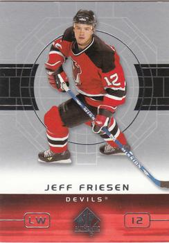 2002-03 SP Authentic #55 Jeff Friesen Front