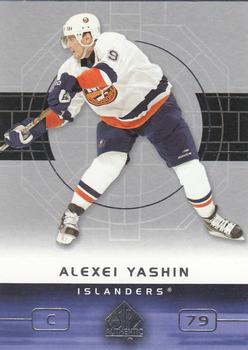 2002-03 SP Authentic #56 Alexei Yashin Front