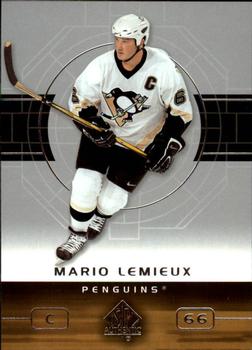 2002-03 SP Authentic #73 Mario Lemieux Front