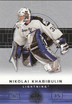2002-03 SP Authentic #80 Nikolai Khabibulin Front
