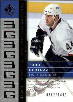 2002-03 SP Authentic #104 Todd Bertuzzi Front