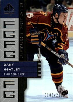 2002-03 SP Authentic #107 Dany Heatley Front