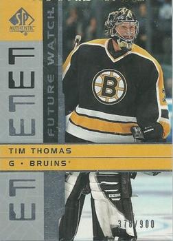 2002-03 SP Authentic #137 Tim Thomas Front