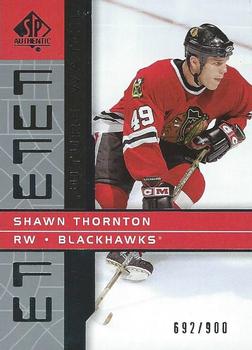 2002-03 SP Authentic #139 Shawn Thornton Front