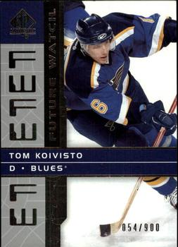 2002-03 SP Authentic #157 Tom Koivisto Front