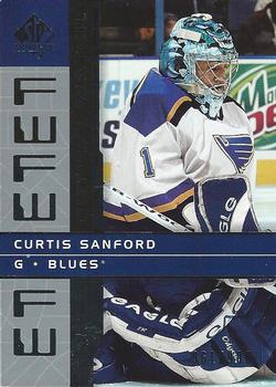 2002-03 SP Authentic #158 Curtis Sanford Front